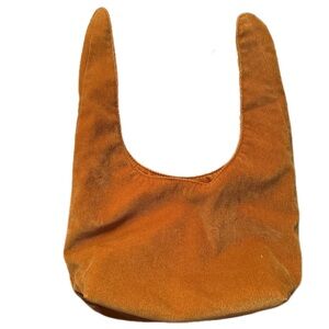Orange Merit Corduroy Makeup Bag